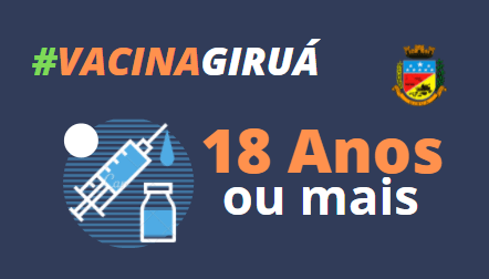 Município está vacinando comórbidos com idade a partir de 18 anos